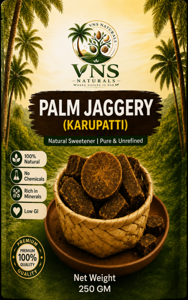 PALM JAGGERY (KARUPATTI) 250 GM