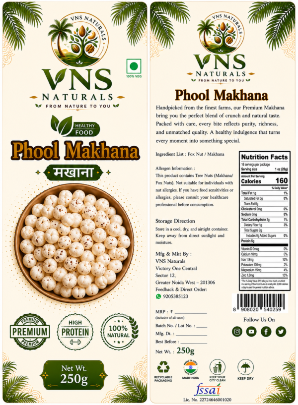 Phool Makhana 250 GM