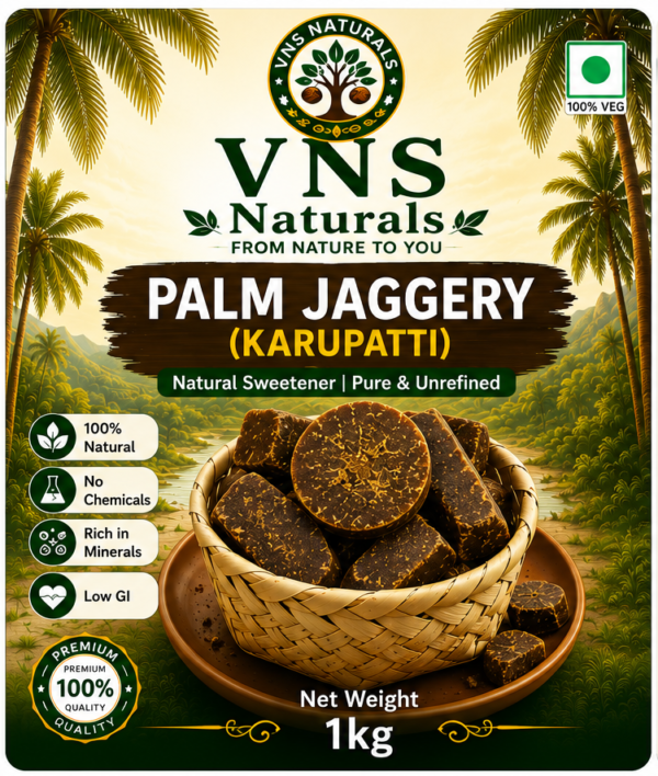 PALM JAGGERY (KARUPATTI) 1 KG