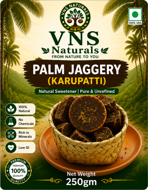 PALM JAGGERY (KARUPATTI) 250 GM